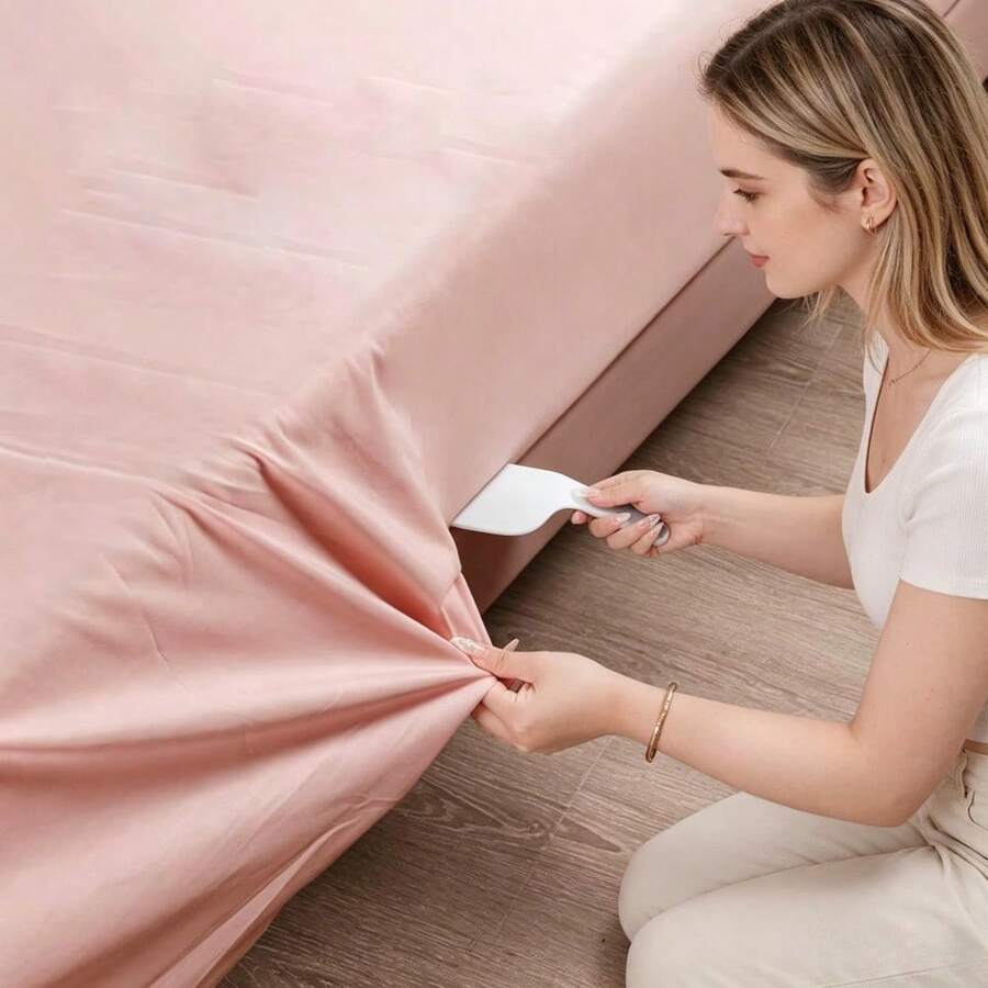 4-Piece Set, Mattress Stuffing And Shaping Tool, Quick Edge-Tucking Aid For Fitted Sheets And Sheets, Effortless Bed-Making Essentials. - Multicolor - View 1