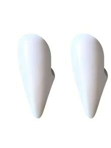 Costume Party Prank Prop, Vampire Zombie Fake Teeth Realistic Teeth Prop - White - View 8