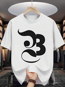 Men T-Shirts - 黑色 - 查看 11