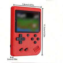 Retro Handheld Game Console 400-In-1 Mini Macaroon Game Machine 2.4-Inch 8-Bit LCD Screen Built-In 1020mAh Battery Ideal Holiday Birthday Gift - View 7