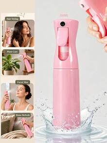 CHIGO 1個 200ml/300ml 高壓連續自動細霧專業噴髮瓶，適用於浴室、臥室、廚房、梳妝台、美髮沙龍，實用髮型工具配件，返校、大學宿舍必備，婚禮、旅行必備，浴室配件、澆花噴壺 - 彩色 - 查看 15