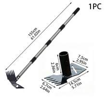 Manual Steel Weeding And Loosening Tool, Easy And Effortless Labor, Anti Slip Handle With Hole For Hanging Design, Easy To Assemble, Firm And Reliable - A - View 8