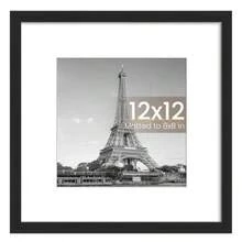 Square Photo Frame Set, Sizes 15x15, 20x20, 25x25 And 30x30 Cm, Suitable For Desktop Display And Wall Hanging, Ideal Choice For Decorating Photos And Commemorative Gifts. Minimalist Style Photo Frame, Elegant Wall Decor Choice (Photo Paper Not Included). Multi-Piece Set Combination, Exquisite Wall Photo Frame, Portrait Photo Frame, Suitable As Gift For Birthday, Graduation And Other Occasions. - 1PC - View 20