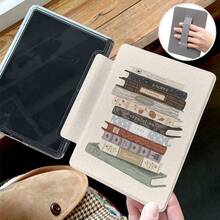手繩防摔矽膠軟殼，環繞式設計，透明壓克力材質，適用於 2024 Kindle Paperwhite 12 代 7 吋、2022 Kindle Paperwhite 11 代 6 吋、11 代（2024 年發布）、Paperwhite 11 代 6.8 吋 - 彩色 - 查看 4