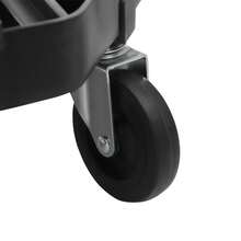 YISSALE Taburete de taller neumático, redondo y negro, con altura regulable de 45 a 58 cm (17,72–22,83 pulgadas), bandeja para herramientas con 4 compartimentos, giratorio 360° y móvil, ideal para reparaciones de automóviles, talleres mecánicos y trabajos de bricolaje. - Negro - Ver 8