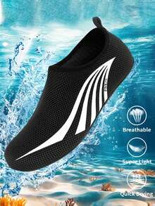 Women's Diving Shoes, Swimming Shoes, Surfing Shoes, Beach Shoes, Water Shoes, Boat Shoes, Water Sports Shoes, Outdoor Sports Shoes, Comfortable - Black - View 6