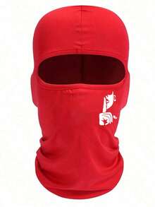 Musion 1/2/3pcs Hand Gesture Print Balaclava, Breathable Mesh Full Face Ski Mask, Hip-Hop Street Style Headwear, Suitable For Motorcycle Riding, Skateboarding And Daily Wear - Multicolor - View 14