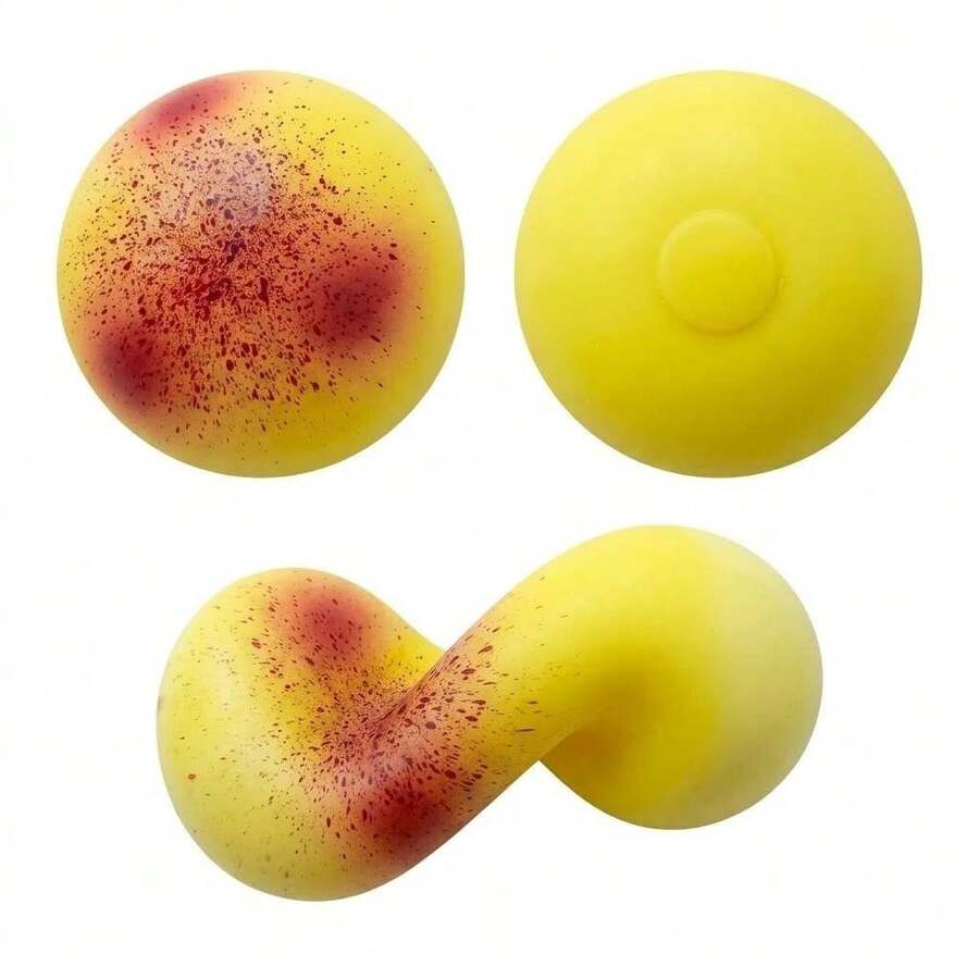 1/4pcs Handmade Squeeze Ball, Upgraded TRP Water Texture Flour Slow Rebound Potato Squeeze Piece, Great For Venting Emotions And Soothing Mood, Ideal Small Party Gifts For Graduation Season & Father's Day - 馬鈴薯捏捏 - 查看 1