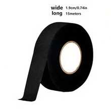 15m Car Wiring Harness Velvet Tape, Wear-Resistant, Tear-Resistant, Flame Retardant, Heat Insulating, Shock-Absorbing, Noise-Reducing, Easily Solves Car Interior Wiring Noise, Good For Wiring Protection - 15-meter Cable Management Tape - View 17