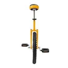 Futchoy Adjustable Exercise Unicycle 17.72in Outdoor Unicycle Yellow One Wheel Bike - Yellow - View 8