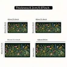 Hand-Drawn Wildflower And Plant Illustrations. Extra Large Durable Mouse Pad / Gaming Mouse Pad / Office Mouse Pad / Laptop Keyboard Pad / Desk Pad - Precision Stitched Edges, Non-Slip Rubber Base, Multiple Sizes Available. - Mouse Pad - View 6