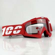Black Off-Road Motorcycle Riding Goggles, Wide Field Of View PC Lens Eye Protection Glasses, With Adjustable Elastic Strap, Suitable For Off-Road Motorcycle, ATV, Mountain Bike Outdoor Sports - 100 - View 4