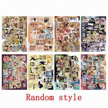 Spin Master 1套/8件 2026新款 One Piece 大紅貼紙，適合動漫愛好者、男女貼紙收藏家，適用於手機殼、裝飾筆記本、動漫展、開學季及節日禮品獎勵，隨機款式 - 彩色 - 查看 5