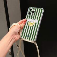Transparent Card Slot Phone Case, Compatible With IPhone, Galaxy, Honor, Tecnoo And More, Transparent Wallet-Style Silicone Back Cover, Shockproof, Waterproof, Anti-Drop, Scratch-Resistant - Multicolor - View 4