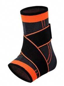 1pc Adjustable Compression Breathable Strap Outdoor Sports Running Football Ankle Support Brace - Multicolor - View 17