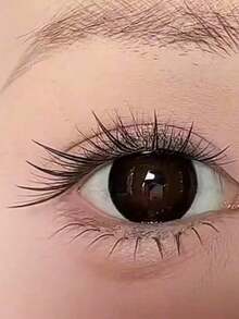 1pc Eyelash Book Thin Strip False Eyelashes, Soft Invisible Beginner Single Cluster Eye-Enlarging - View 7