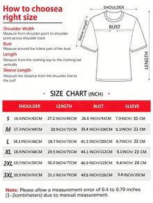 1pc Camiseta de Hombre de Moda Impresa de Manga Corta Suelta |   Diseño Exquisito |   Esencial para el verano |   Fácil de combinar, mostrando tu estilo. - Blanco - Ver 7
