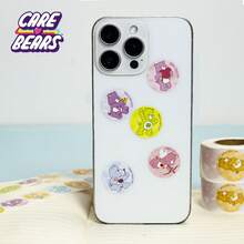 500Pcs/Roll /1000Pcs Care Bears Stickers, Cute Cartoon Bear Pattern Stickers Set For Personalized DIY Scrapbook Self-Adhesive Rewards Guitars Phones Laptops Skateboards Luggage, Assorted Colors, Birthday Gift Graduation Gift For Teens Adults - Multicolor - View 6