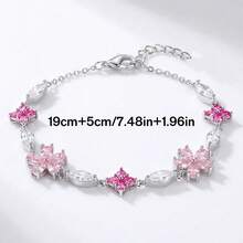 Pink Cherry Blossom Shaped Car Decor, Fashionable Minimalist, Full Of Girly Charm, Suitable For Various Car Models - Pink Cherry Blossom Ornament - View 8