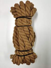 Tug Of War Rope (Non-Professional), 2cm Thick*600cm/150cm Length, Handmade Cat Scratching Post, Garden Binding Decoration Rope, Floral Accessory, Twist Tie - Apricot - View 32