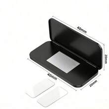 1/2 Set No-Drill Stainless Steel Cabinet Magnetic Catch, Ultra-Thin Strong Magnetic Drawer Invisible Door Magnet, Wardrobe Sliding Door Magnetic Latch - Magnetic Door Latch - View 12