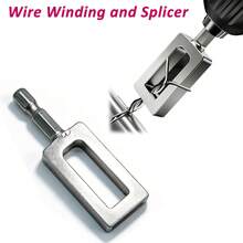 1pc Hex Handle Wire , Portable Multi-Function Wire , Fast Knotting Labor-Saving Binding Machine, Heavy Duty Twisting Tool, Suitable For Fencing, Rebar And Garden Wire Fixing, Ideal Tool Accessory - Twist Tool a - View 5