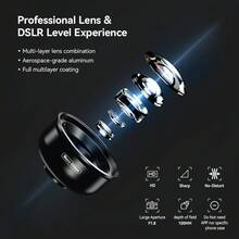 APEXEL 專業 100mm 微距手機鏡頭，10X 便攜迷你手機鏡頭，適合近拍拍攝，M17 手機夾兼容幾乎所有智慧型手機 - 查看 8