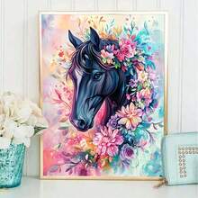 DIY 5D Diamond Painting Full Drill Set, DIY Diamond Sticker Decoration Craft Kit, Suitable For Home Decor And Wall Decoration, Unique Design Handmade Gift Set, Perfect Choice For Holiday Parties And Various Festive Occasions - Sets - View 1