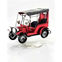 2D Flat Printed Acrylic European Vintage Car Model Ornament, Car Model Decorative Display Piece, Home Decor Ornament - 1PC - View 8