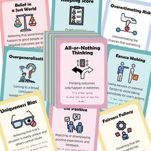 50 Cognitive Distortion Flashcards, Cognitive Bias Flashcards, Including Thinking Errors, Logical Fallacies And Psychological Traps, For Mental Health Awareness, Therapy And Mindfulness Practice - A - View 4