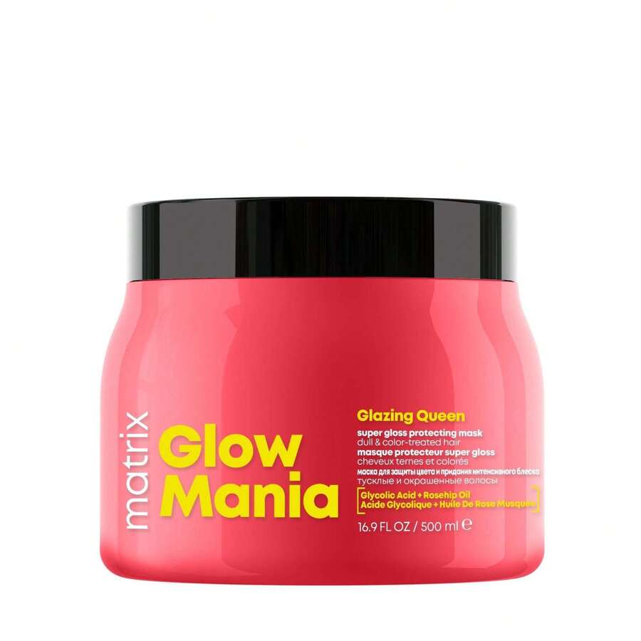 Matrix Glow Mania Glazing Queen: Super Gloss Protecting Mask 500ml - Glazing Queen - View 1