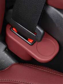 1pc Universal Car Seat Belt Socket Protector, Seat Belt Fastener, Silicone Plug Sleeve Fixer, Easy 1-Second Installation, Suitable For Sedan, SUV, Truck Locking Device, Universal Design Breaks Model Limitations, Uses Adaptive Slot Technology, Perfectly Compatible With Most Cars/Trucks - Multicolor - View 8