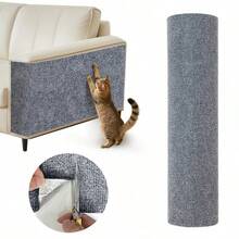 Wall Furniture Scratch Guard Pad, Self-Adhesive No-Drill Installation, For Cat Tree Surroundings And Near Litter Box Walls, This Is An Excellent Product And A Perfect Gift For Cats, 5mm Thick - 30*200 cm / 12*79 Inch - View 19