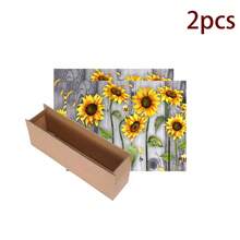 1pc Wood Grain Sunflower Diatomaceous Earth Kitchen Countertop Mat, Highly Absorbent, Suitable For Tableware, Coffee Machine, Microwave, Etc. Fashionable Watercolor Design, Ideal Choice For Modern Kitchen. - Multicolor - View 12