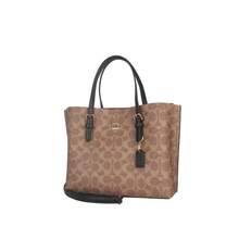 Coach Mollie Series Vintage Ladies Shoulder Crossbody Handbag CV965IMQRX - Khaki and Black CV965IMQRX - View 3
