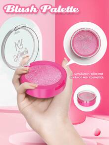 1 Set Girls Pretend Play Makeup Kit, Non-Applicable, Luxury Cosmetic Simulation Fashion Toy Set -- Includes Realistic Lipstick, Eyeshadow, Brushes, Etc. Some Parts Sent Randomly - Multicolor - View 9
