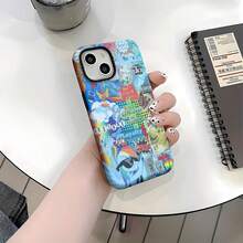 Funda para teléfono Rainbow Dash con diseño vibrante, compatible con Samsung, ,  y . Fabricada en material TPU que proporciona protección contra golpes y caídas. Una opción de regalo divertida para familiares y amigos. - Blanco - Ver 4