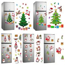 1pc Christmas Tree Snowman Magnetic Sticker, Christmas Fridge Magnet, Cabinet Door Decor Sticker, Christmas Tree Magnetic Sticker Santa Claus Magnetic Sticker, Holiday Decoration Magnetic Sticker, Magnetic Garage Door Sticker Holiday Party Car Magnetic Fridge Decoration Magnetic Sticker Waterproof, Holiday Decoration Party Atmosphere - View 12