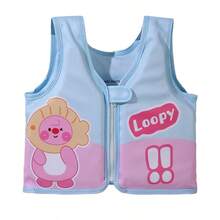 1pc Kids Pool Beach Water Swimming Non-Inflatable Lightweight Breathable Buoyancy Vest Jacket, Suitable For 15-55 Lbs Boys And Gi, First Day Of School - Multicolor - View 15