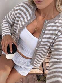 Brown and White