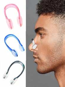 5/3/1pc Precision Silicone Swimming Nose Clips, Leak-Proof Design Nose Clips For Swimming And Diving, Anti-Choking, Snug Fit, Sports Training, Won't Fall Off, Nose Plug, Silicone Earplugs And Nose Clips Set For Swimming, Waterproof Spiral Earplug Box, Beach Essentials, Beach Accessories, Pool Floats - Standard Model - View 9