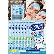 20pcs/Pack Cooling Stickers, Comfortable, Adhesive, Ideal Cooling Choice For Home And Travel, Cooling Stickers, Essential For Summer, Suitable For Students,Travel, Small Gifts, Parties, Games, Water Bottles, Classrooms, Phones,Holiday Essentials,Fans - A - View 3