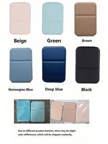 Foldable Portable Makeup Mirror With Cute Stickers, Customizable Sticker Design, Stand Makeup Mirror, Travel Mirror, Beauty Supplies, Desktop Makeup Mirror, Rectangular Desktop Foldable Compact Minimalist Makeup Mirror, Travel Portable Touch-Up Mirror, Women Girls Gift - Mother's Day Makeup Mirror, Travel Essentials, Travel Accessories, Travel Must-Haves, Beach Vacation, Summer Holiday, School Accessories, Back To School Supplies - Multicolor - View 10