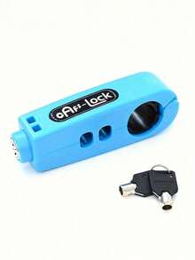 Universal Anti-Theft Throttle And Handlebar Lock, Bicycle Lock, Bicycle Accessories, Suitable For Motorcycles, Bicycles, Electric Bicycles And Scooters - Lightweight Waterproof Plastic Grip Lock/Anti-Theft Clamp, Portable Handlebar/Bar Security Device, Can Fix Throttle Twist And Steering; One-Hand Quick Installation, Key Or Password Option; Suitable For Commuters, Delivery Riders, Students, Off-Road Riders, Garages, Parking Lots, Travel, Camping And Outdoor Storage - Multicolor - View 9