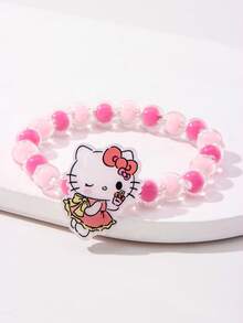 1 buah Gelang Manik-Manik Kucing Lucu Sanrio, Cocok untuk Pesta Liburan, Sekolah, Hadiah Ulang Tahun untuk Anak Perempuan - MultiWarna - View 13