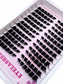 144pcs Spikes Manga Lash Clusters Manga Eyelash Clusters Anime Cluster Eyelash Extensions Clusters Lashes Natural Look Eyelashes Fairy Lash Clusters Manga Individual Lashes For Beginners,Extensions False Lashes DIY At Home - C - View 7
