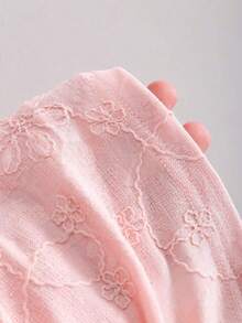 Romantic Chiffon Top For Women With Halter Neck And Open Back, Soft And Cool For Summer Beach - Rosa - View 6