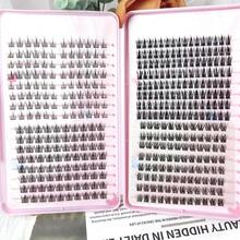 400 Pcs DIY Natural Multiple Styles Cluster Lashes Manga Lashes Soft Wispy Individual Cluster Eyelashes Extension Makeup - View 8