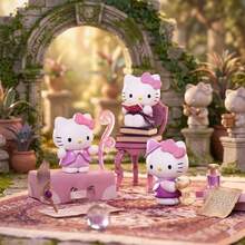 (隨機1件) 正版授權 Sanrio 星座桌面擺飾，Hello Kitty 主題迷你桌面裝飾，成人居家裝飾配件，14+ - 彩色 - 查看 2