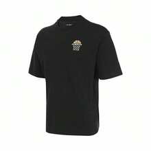 Nike Jordan GREATNESS 1985 American Retro Sporty Breathable Brand Logo Print Casual Crew Neck Short Sleeve T-Shirt For Men - Black - View 6
